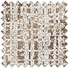 Crossform, Polished Ivory - Roman Blind